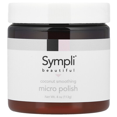 Sympli Beautiful  Coconut Smoothing Micro Polish   4 oz (113 g)
