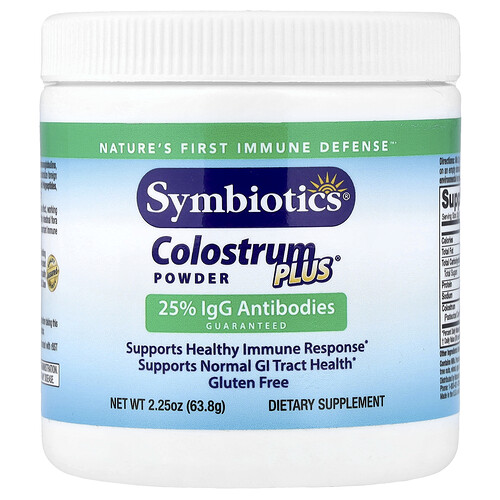 Symbiotics Colostrum Plus® Powder, 2.25 oz (63.8 g)