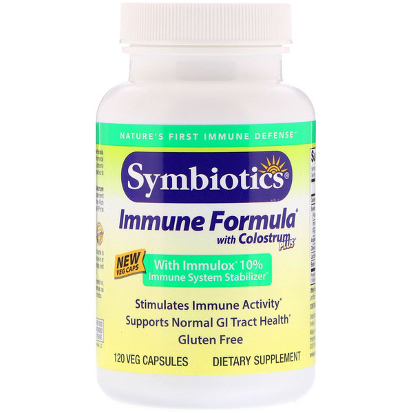 Immune Formula with Colostrum Plus, 120 Veg Capsules