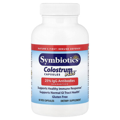 Product Image for Symbiotics, Colostrum Plus , 60 Veg Capsules