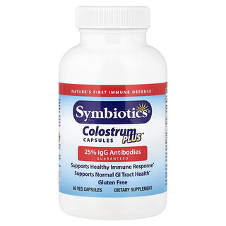 Symbiotics, Colostrum Plus®, 60 Veg Capsules
