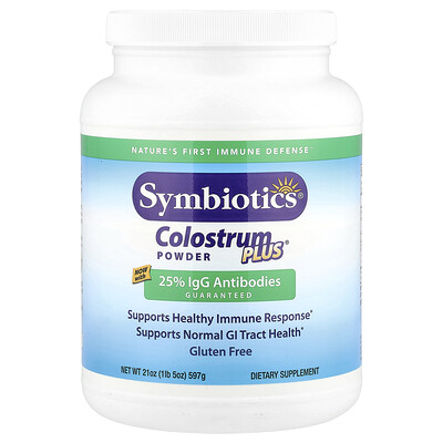 Symbiotics  Colostrum Plus® Powder  21 oz (597 g)