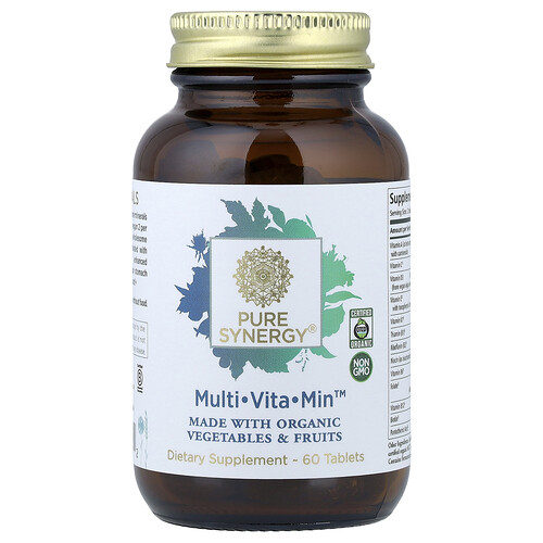 Pure Synergy, Multi Vita Min, 60 comprimidos