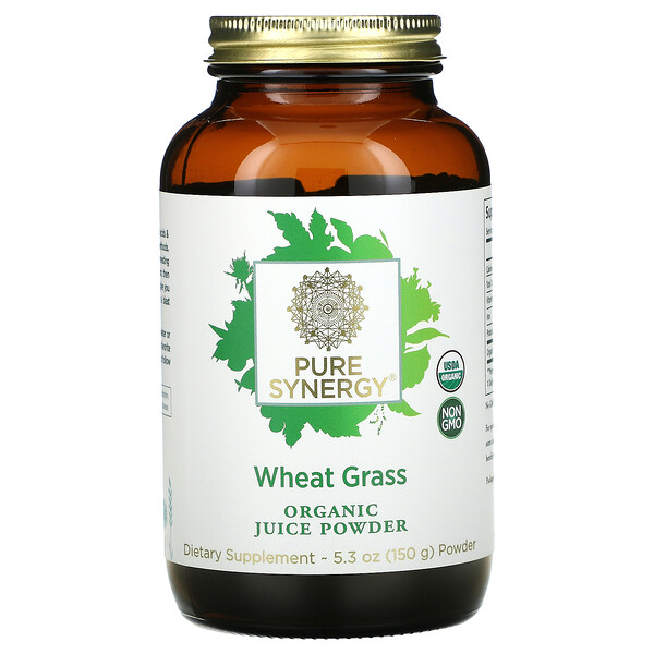 Pure Synergy‏, Wheat Grass, Organic Juice Powder, 5.3 oz ( 150 g)
