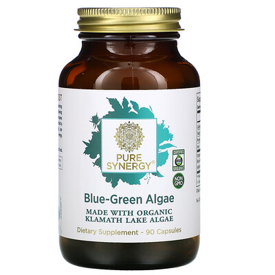 Pure Synergy сине-зеленые водоросли, 90 капсул