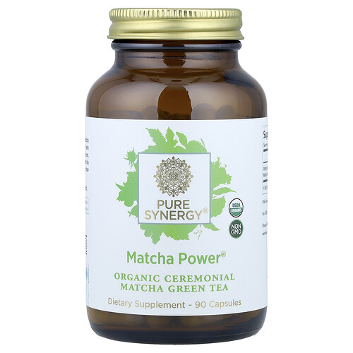 Pure Synergy, El poder del matcha, 90 cápsulas (500 mg por cápsula)