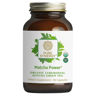 Pure Synergy, El poder del matcha, 90 cápsulas (500 mg por cápsula)
