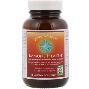 Отзывы о Pure Synergy, Immune Health, 60 Vegetable Capsules