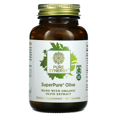Pure Synergy SuperPure Olive, 60 Capsules