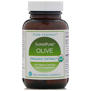 Отзывы о Pure Synergy, SuperPure Olive Extract, 60 Organic Capsules