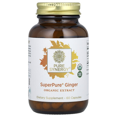 Pure Synergy  SuperPure® Ginger  60 Capsules