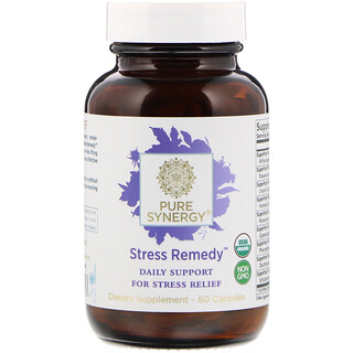 Pure Synergy, Stress Remedy, 60 Capsules