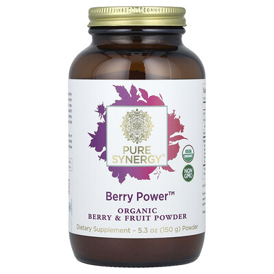 Pure Synergy  Berry Power™  Organic Berry & Fruit Powder  5.3 oz (150 g)