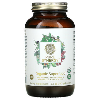 Pure Synergy, Organic Superfood Powder, 6.3 oz ( 180 g)