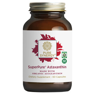 Pure Synergy, SuperPure® Astaksantin, 60 Kapsül