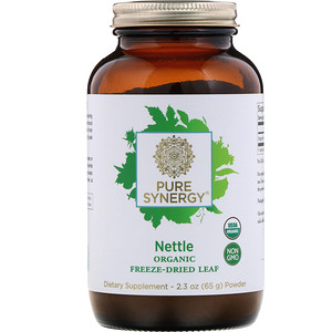 Отзывы о Pure Synergy, Nettle, Organic Freeze-Dried Leaf Powder, 2.3 oz (65 g)