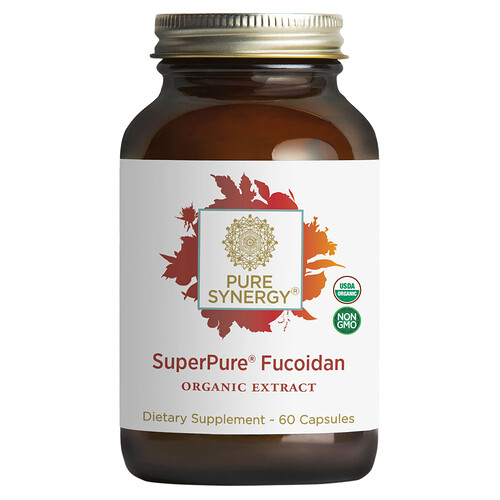 Pure Synergy, SuperPure® Fucoidan, 60 Capsules (100 mg Capsule)
