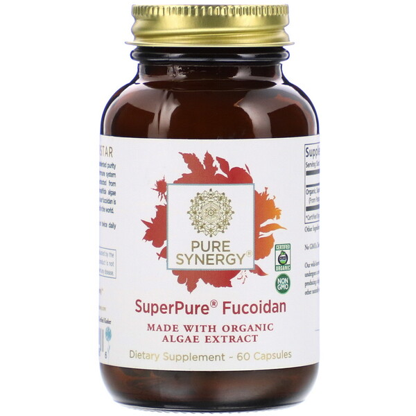 Pure Synergy‏, SuperPure Fucoidan, 60 Capsules