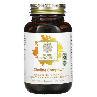 Pure Synergy Choline Complex, 60 Tablets