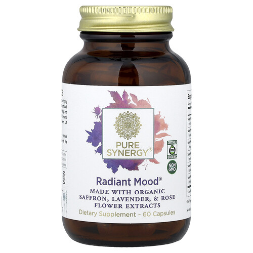 퓨어 시너지 Pure Synergy, Radiant Mood®, 캡슐 60정