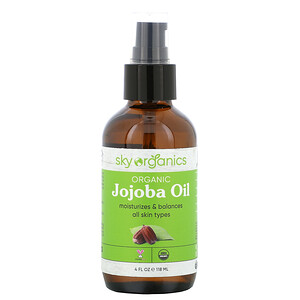 Отзывы о Sky Organics, Organic Jojoba Oil, 4 fl oz (118 ml)