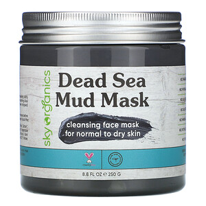 Отзывы о Sky Organics, Dead Sea Mud Mask, 8.8 fl oz (250 g)