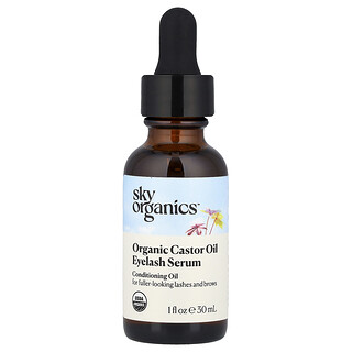Sky Organics, Organic Castor Oil Eyelash Serum, 1 fl oz (30 ml)