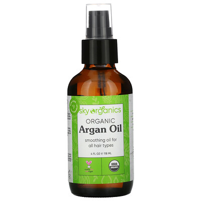 Sky Organics Organic Argan Oil, 4 fl oz (118 ml)