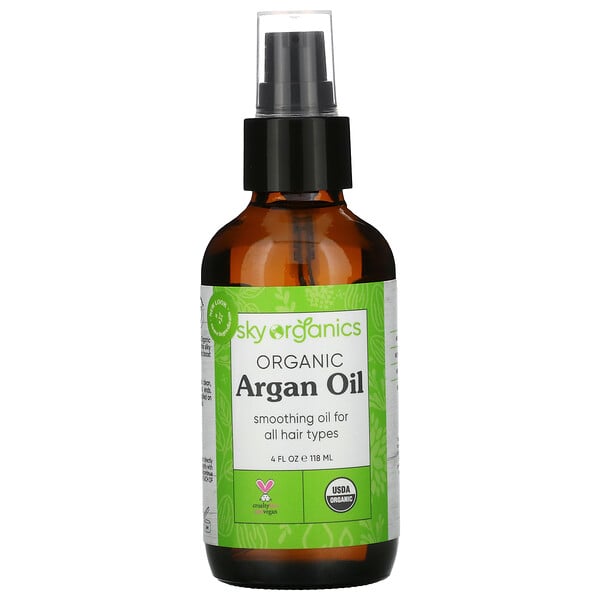 Organic Argan Oil, 4 fl oz (118 ml)