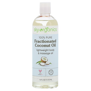 Отзывы о Sky Organics, 100% Pure Fractionated Coconut Oil, 16 fl oz (473 ml)