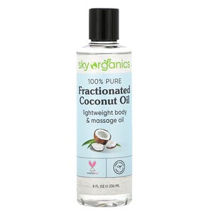 Отзывы о Sky Organics, 100% Pure Fractionated Coconut Oil, 8 fl oz (236 ml)
