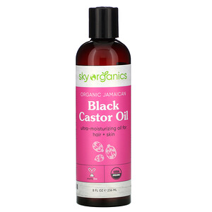 Отзывы о Sky Organics, Organic Jamaican Black Castor Oil, 8 fl oz (236 ml)
