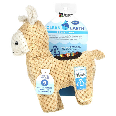 Spunky Pup  Clean Earth Collection  Llama  1 Toy