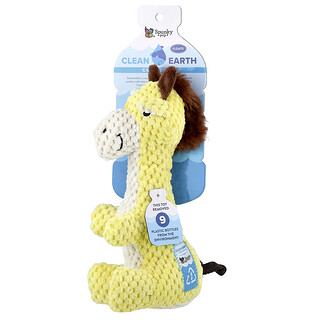 Spunky Pup, Colección Clean Earth, Jirafa, 1 juguete