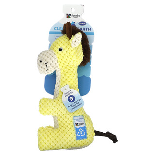 Spunky Pup, Colección Clean Earth, Jirafa, 1 juguete