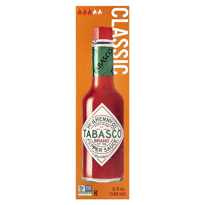 Tabasco  Pepper Sauce  Classic  5 fl oz (148 ml)