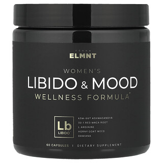 TERRA ELMNT, Women's Libido & Mood Wellness-Formel, 60 Kapseln