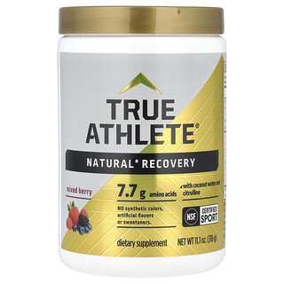True Athlete, Natural Recovery With Coconut Water and Citrulline, natürliche Regeneration mit Kokoswasser und Citrullin, gemischte Beeren, 316 g (11,1 oz.)