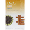 Tazo Teas, Decaf Chai, Naturally Decaffeinated, Black Tea, 20 Filterbags, 1.9 oz (54 g)
