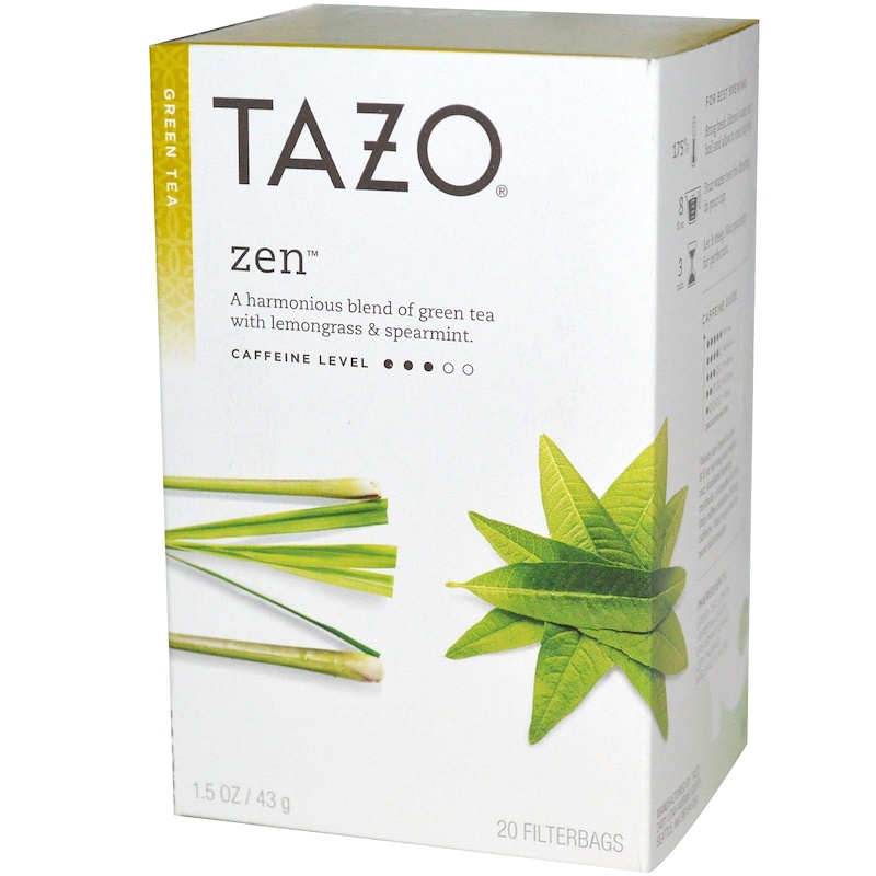 Tazo Teas, Zen, Green Tea, 20 Filterbags, 1.5 oz (43 g) iHerb