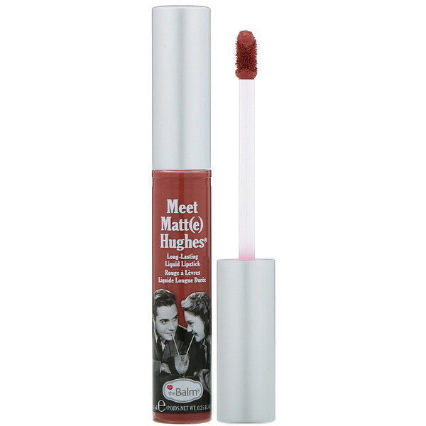 Meet Matt(e) Hughes, Long-Lasting Liquid Lipstick, Committed, 0.25 fl oz (7.4 ml)