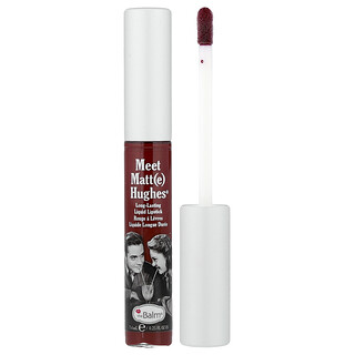 theBalm Cosmetics, Maak kennis met Matt(e) Hughes®, langdurige vloeibare lippenstift, Adoring, 0,25 fl oz (7,4 ml)