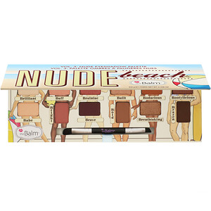 Отзывы о theBalm Cosmetics, Nude Beach, Volume 3, Nude Eyeshadow Palette, 0.336 oz (9.6 g)