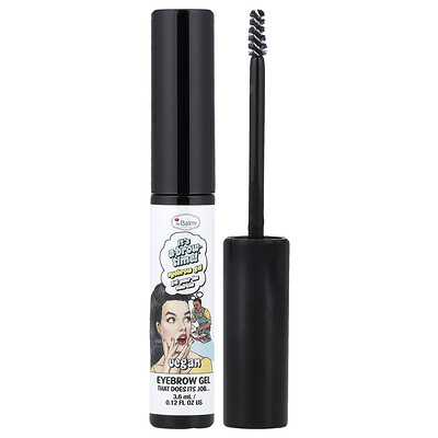 Product Image for theBalm Cosmetics, It's A-Brow Time! Eyebrow Gel, Clear, 0.12 fl oz (3.6 ml)