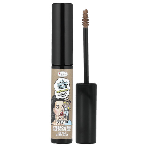 Thebalm Cosmetics It's A-Brow Time!® Eyebrow Gel, Blonde Brown, 0.12 fl oz (3.6 ml)