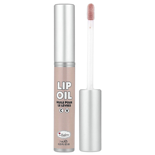theBalm Cosmetics, Lip Oil, Lip Oil, Nude Not Crude, Lippenöl, Nude Not Crude, 7 ml (0,23 fl. oz.)