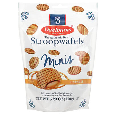 

Daelmans Mini Stroopwafels Caramel 5.29 oz (150 g)