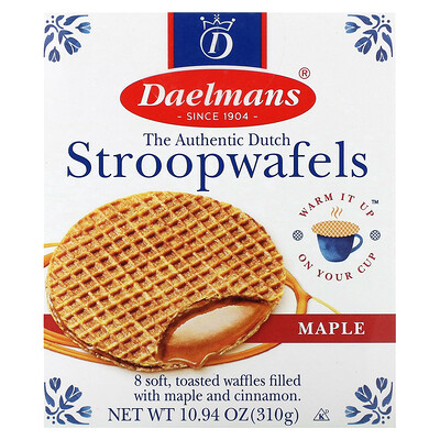 Daelmans  Stroopwafels  Maple  8 Waffles  10.94 oz (310 g)