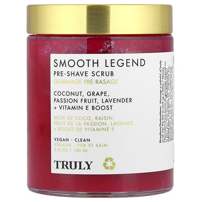 Product Image for Truly Beauty, Smooth Legend Pre-Shave Scrub, 6 fl oz (180 ml)