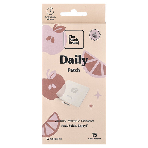 The Patch Brand, Daily Patch, 15 Clear Patches